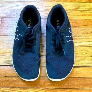 Vivobarefoot Women’s Black and White Geo Racer Shoes Size 8